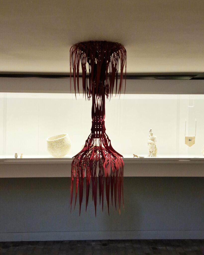 Lors de l'expo "Bring Me Art" chez BeCraft à Mons Photo: BeCraft