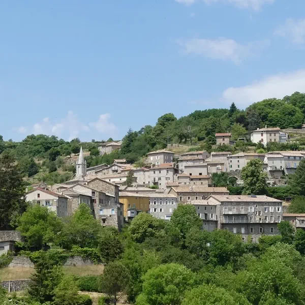 Village de Saint-Pierreville en Ardèche